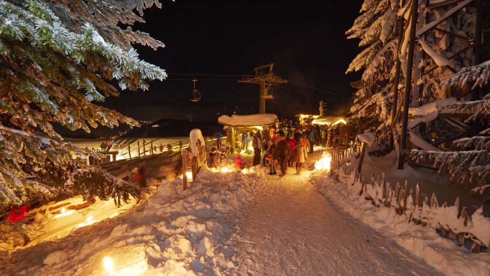 Kerstmarkt in Ellmau.